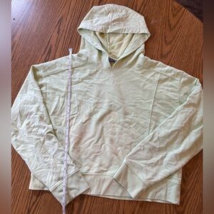 Danskin Sage Green Cropped Hoodie